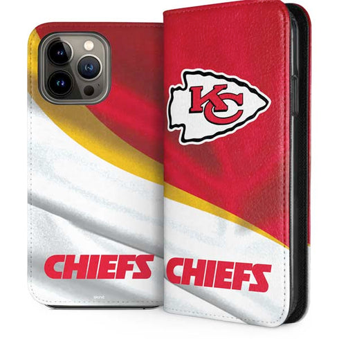 NFL Kansas City Chiefs iPhone 14 Pro Max Folio Case